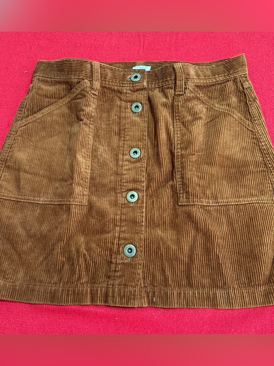 J. Crew Dresses & Skirts - J Crew Corduroy Mini Skirt Sz 4 Brawn